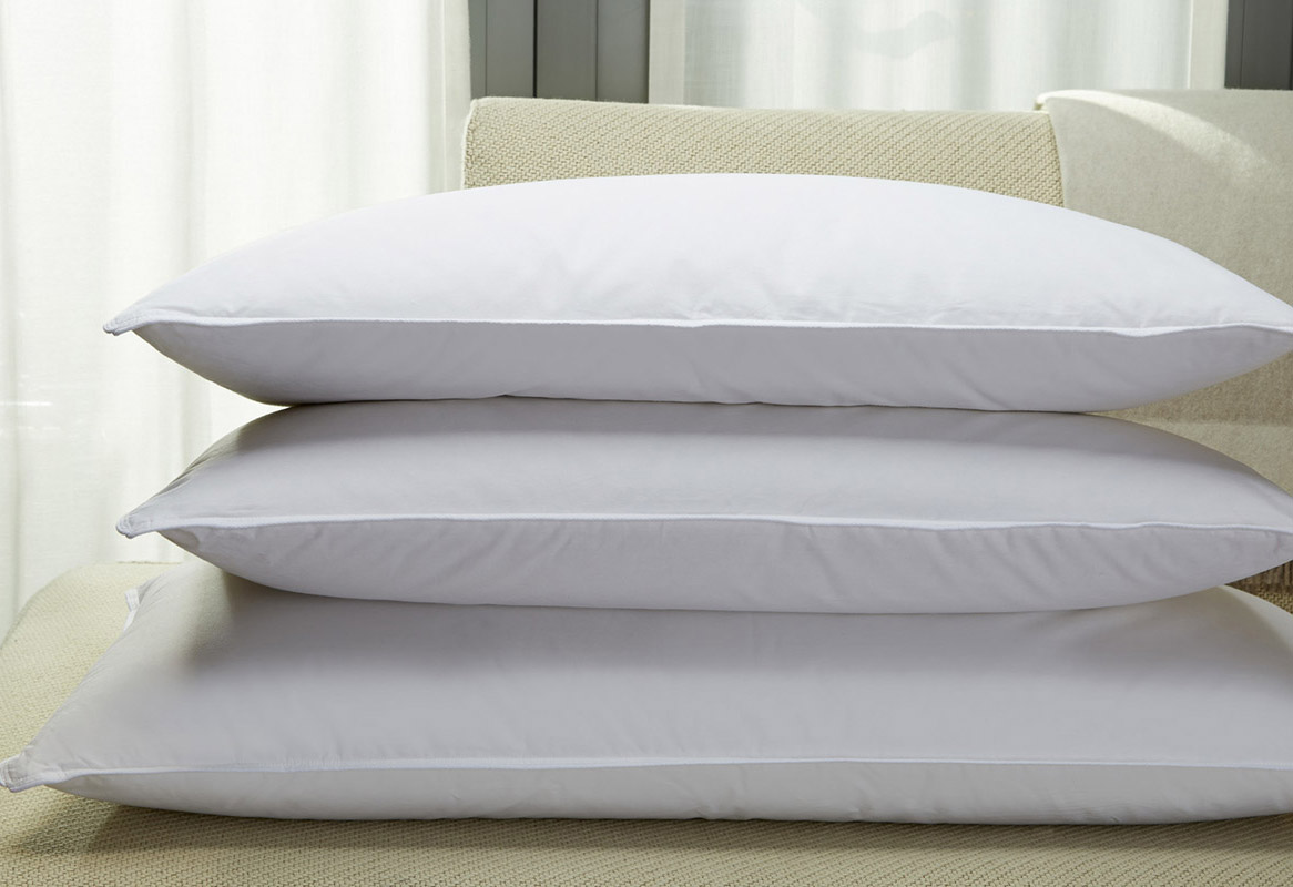 Luxury 200tc Plain White Fabric Hilton Hotel Pillow Filling